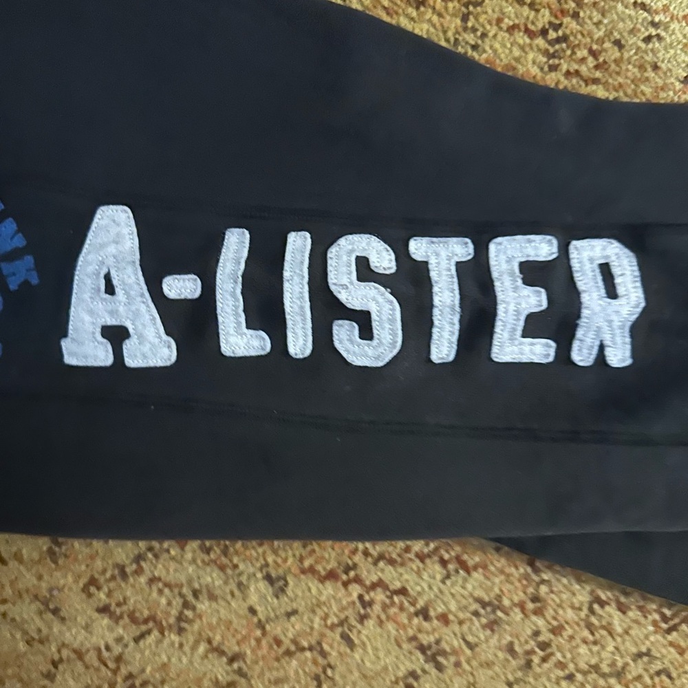 Victoria's Secret Black A-Lister Vintage Sweatpants/Small
